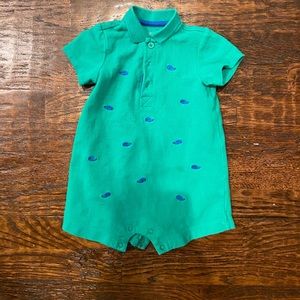 Excellent used condition polo onesie